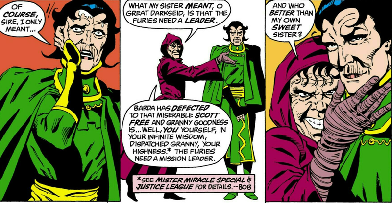 Desaad positions Bernadeth as Barda’s replacement.